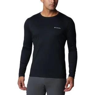 Męska koszulka termoaktywna Columbia Zero Rules LS black - S - Bielizna sportowa męska - miniaturka - grafika 1