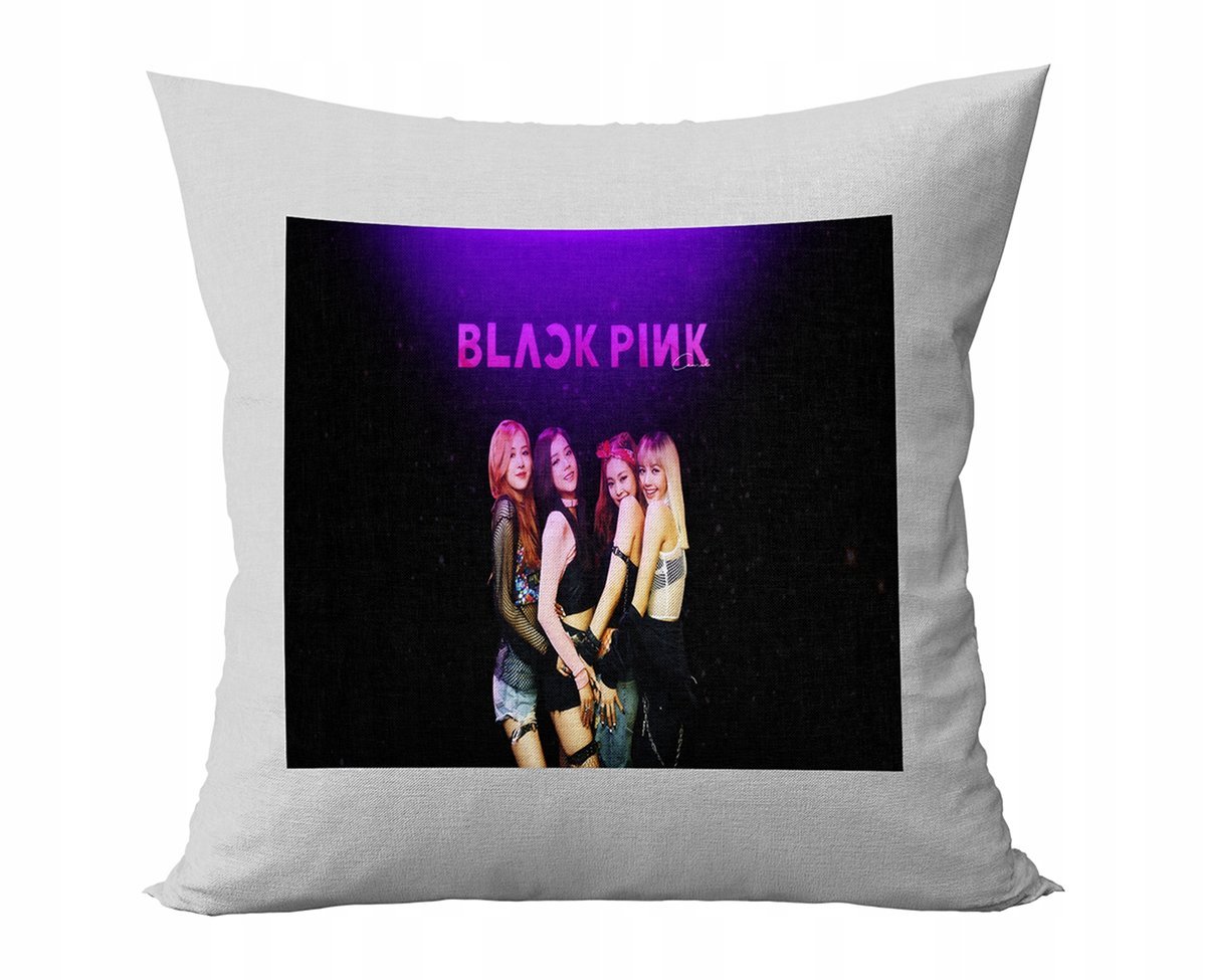 PODUSZKA PERSONALIZOWANA BLACKPINK MUZYKA POMYSŁ NA PREZENT SUPER GRAFIKI
