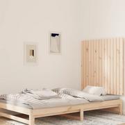Inne meble do sypialni - Wezgłowie łóżka, 95,5x3x90 cm, lite drewno sosnowe Lumarko - miniaturka - grafika 1