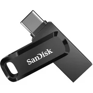 Pendrive - SanDisk Ultra Dual Drive Go typu C 128GB czarny - miniaturka - grafika 1