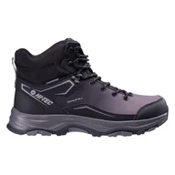 Buty trekkingowe męskie - Męskie Buty HI-TEC DENEB MID M000263834 – Czarny - miniaturka - grafika 1