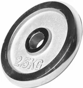 Obciążenia - 2,5 kg Obciążenie stalowe chromowane na gryf 30 mm Gorilla Sports - miniaturka - grafika 1