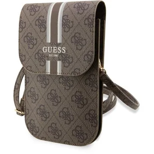Guess Torebka GUWBP4RPSW brązowy/brown 4G Stripes - Torby na laptopy - miniaturka - grafika 1