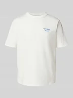 Koszulki męskie - T-shirt z wyhaftowanym logo model ‘Aris’ - miniaturka - grafika 1