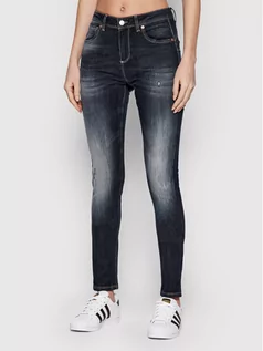 Spodnie damskie - United Colors Of Benetton Jeansy 4NF1574K5 Szary Skinny Fit - grafika 1