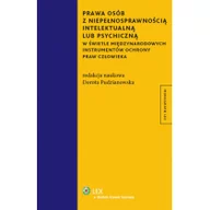 Prawo - Prawa osób z niepełnosprawnością intelektualną lub psychiczną w świetle międzynarodowych instrumentów ochrony praw człowieka - Dorota Pudzianowska - miniaturka - grafika 1