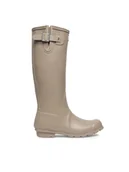 Kalosze damskie - Hunter Kalosze HFW-004 Beżowy - miniaturka - grafika 1