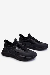 Damskie Sneakersy Memory Foam System Big Star LL274419 Czarne-37 - Sneakersy damskie - miniaturka - grafika 1