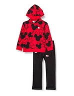 Koszulki i topy damskie - Adidas Niemowlęta Inf Dy Mm Jogg2 dres treningowy, top: vivid Red/Black Bottom: czarny, 3 lata UE GM6936 - miniaturka - grafika 1