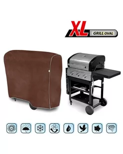 Pokrowiec na grill, rozmiar XL Oval - Pokrowce na grilla - miniaturka - grafika 1