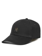 Czapki damskie - Tommy Hilfiger Czapka z daszkiem Elevated Chic AW0AW17631 Czarny - miniaturka - grafika 1