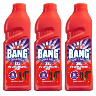 Cillit Bang Żel do udrażniania rur z turbo formułą x3 - Środki do kuchni i łazienki Cillit Bang Żel do udrażniania rur z turbo formułą x3 - Środki do kuchni i łazienki - miniaturka - grafika 1
