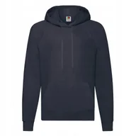 Bluzy męskie - Lekka Bluza Męska Z Kapturem Lightweight Hooded Sweat Deep Navy r. XL - miniaturka - grafika 1