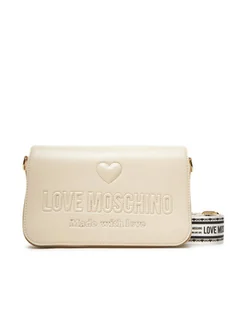 LOVE MOSCHINO Torebka JC4221PP0MKF0110 Écru - Torebki damskie - miniaturka - grafika 1