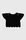 Sisley bluzka dziecięca kolor czarny gładka
