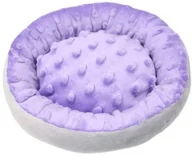 Legowiska dla psów - MIMIKO Pets Legowisko okrągłe mini 20cm wrzosowe - miniaturka - grafika 1