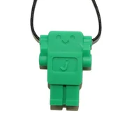Gryzaki dla dzieci - BABY&TRAVEL Jellystone Designs Gryzak terapeutyczny Robot zielony, 1szt. - miniaturka - grafika 1