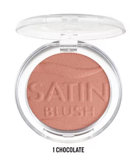 HEAN Satin, róż do twarzy satynowy, 1 Chocolate, 3,6 g - Róże do policzków - miniaturka - grafika 1