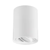 Lampy sufitowe - OPRAWA NATYNKOWA SPOT TUBA BIAŁA CONE W1 - miniaturka - grafika 1