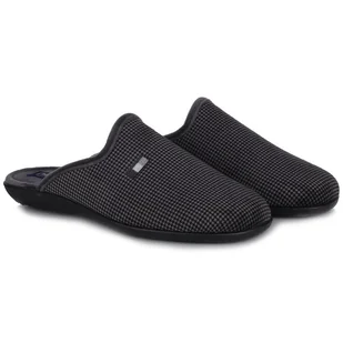 Pantofle męskie hiszpańskie Neles C70-7724 GRIS R.46 - Kapcie męskie - miniaturka - grafika 1