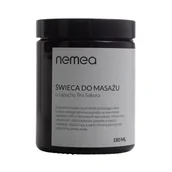 Świece - NEMEA, Świeca do masażu o zapachu Tea Sakura, 180 ml - miniaturka - grafika 1