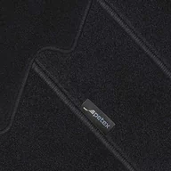 Dywaniki samochodowe - PETEX ROYAL dywanik samochodowy Premium dopasowanie z przodu i z tyłu, grafitowy, 4-częściowy - miniaturka - grafika 1