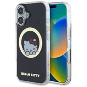 Etui i futerały do telefonów - Etui HELLO KITTY IML Sweet Kitty MagSafe do Apple iPhone 16 Czarny | Bezpłatny transport - miniaturka - grafika 1