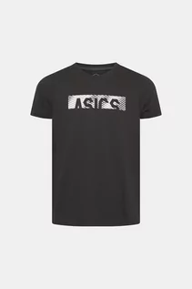 Koszulki męskie - ASICS T-shirt - Czarny - Mężczyzna - L (L) - grafika 1