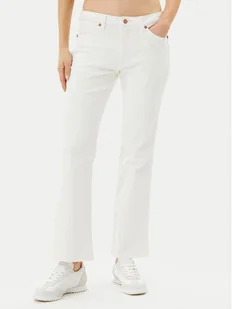 Wrangler Jeansy 112362665 Biały Bootcut Fit - Spodnie damskie - miniaturka - grafika 1