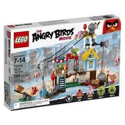 Klocki - LEGO Angry Birds Demolka w Pig City 75824 - miniaturka - grafika 1