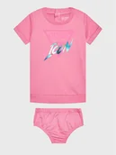 Sukienki i spódniczki dla dziewczynek - Guess Sukienka codzienna A3RK01 KB4O0 Różowy Regular Fit - miniaturka - grafika 1