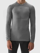 Bielizna sportowa męska - 4F bezszwowa bielizna narciarska męska termoaktywna longsleeve 4FWAW25USEAM237 - miniaturka - grafika 1