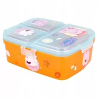 Lunch boxy - Lunchbox - Xl Dzielona Śniadaniówka Świnka Peppa - miniaturka - grafika 1