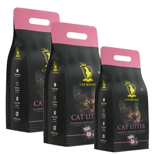 Cat Royale Baby Powder żwirek bentonitowy 25l - Żwirek dla kotów - miniaturka - grafika 1