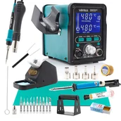 Lutownice - Stacja Hot Air Yihua 995D+ Zestaw 3W1 Rozlutownica - miniaturka - grafika 1