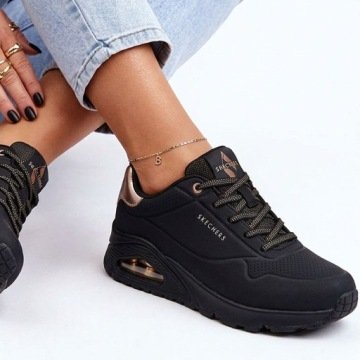 Buty na co dzień damskie SKECHERS UNO SHIMMER