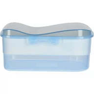 Lunch boxy - EH Dwupiętrowy pojemnik Lunch, niebieski - miniaturka - grafika 1