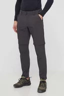 Spodnie sportowe męskie - Helly Hansen spodnie outdoorowe Brono kolor szary - miniaturka - grafika 1