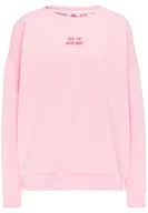 Swetry damskie - myMo Damski sweter oversize blond, różowy, S, Rosa, S - miniaturka - grafika 1