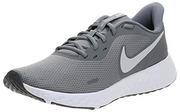 Sneakersy męskie - Nike Męskie sneakersy Revolution 5, szary - Wielokolorowy Cool Grey Pure Platinum Dark Grey - 44 EU - miniaturka - grafika 1