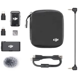 System mikrofonów bezprzewodowych DJI Mic 2 Basic (1 TX + 1 RX) - Akcesoria fotograficzne - miniaturka - grafika 1
