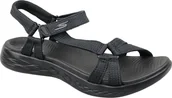 Sandały damskie - Skechers Sandały damskie On The Go 600 czarne r. 40 15316-BBK - miniaturka - grafika 1