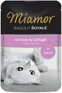 Mokra karma dla kotów - Miamor Ragout Royale w sosie, 22 x 100 g - Kaczka z drobiem - miniaturka - grafika 1