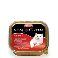 Mokra karma dla kotów - Animonda Vom Feinsten Adult Z Wołowiną I Ziemniakami 100G - miniaturka - grafika 1