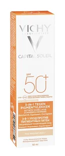 VICHY Vichy Ideal Soleil krem barwiący do twarzy zapobiegający przebarwieniom 3w1 SPF 50+ 50 ml - Kremy do twarzy - miniaturka - grafika 5