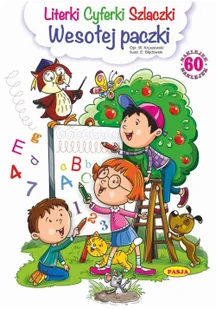 Literki Cyferki Szlaczki Wesołej Paczki Włodzimierz Kruszewski,ernest Błędowski - Książki edukacyjne Literki Cyferki Szlaczki Wesołej Paczki Włodzimierz Kruszewski,ernest Błędowski - Książki edukacyjne - miniaturka - grafika 2