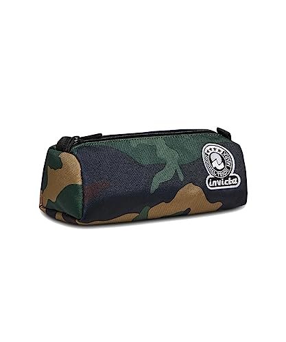 Invicta Długopis Szkoła FANTASY - GREEN CAMOUFLAGE, Zielony Wojskowy - Przestronny, Mono, Uchwyt Kolorów - Pudełko Szkoła Dzieci Chłopcy - Szkoła Podstawowa, Szkoła Gedium, Uniwersytet, Wojskowy