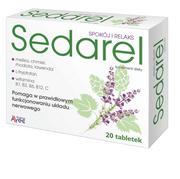 Układ nerwowy - Avec Pharma Sedarel, 20 tabletek - miniaturka - grafika 1