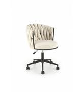 Fotele i krzesła biurowe - TALON fotel gabinetowy jasny beżowy - miniaturka - grafika 1