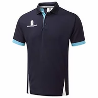 Koszulki męskie - Surridge Sports Surridge Sports Męska koszulka polo Blade Granatowy/niebo/biały S SUR366NA/SK/WH-S - miniaturka - grafika 1